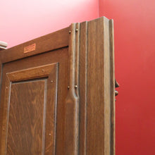 Load image into Gallery viewer, x SOLD Antique Belgium Gothic Sideboard, Sacrament Cabinet, 3 Door Drawer Church Chest B10862