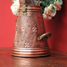 Load image into Gallery viewer, x SOLD Antique French Copper Coal Scuttle now Umbrella Holder Plant Pot Display Piece. B10114