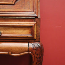 Load image into Gallery viewer, x SOLD Antique French Writing Bureau, Walnut and Burr Walnut Desk Office Desk Bureau. B10337