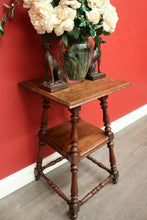 Load image into Gallery viewer, x SOLD Antique French Plant Stand 2 Height Statue Holder Hall Table Lamp Display Stand. B8500