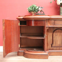Load image into Gallery viewer, x SOLD Grand and Impressive English Mahogany Sideboard, Inverted Breakfront Sideboard B11211