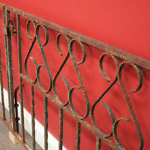 Load image into Gallery viewer, x SOLD Set of Antique Australia Garden Gates, Driveway Gates. Wrought Iron and Iron. B10410