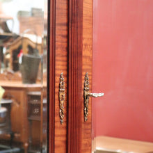 Load image into Gallery viewer, x SOLD Antique French Walnut 2 Door Armoire Wardrobe, 2 Door Bevelled Mirror Wardrobe. B10419