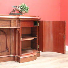 Load image into Gallery viewer, x SOLD Grand and Impressive English Mahogany Sideboard, Inverted Breakfront Sideboard B11211