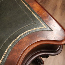 Load image into Gallery viewer, x SOLD Antique English Davenport Leather Top Desk, Writing Desk, Storage Locks and Keys B11003
