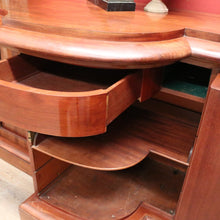 Load image into Gallery viewer, x SOLD Grand and Impressive English Mahogany Sideboard, Inverted Breakfront Sideboard B11211