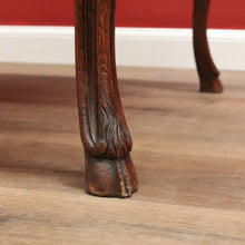Load image into Gallery viewer, x SOLD Antique French Dining Table, Diamond Parquetry Kitchen Table, 2 Extension Leaves B10634