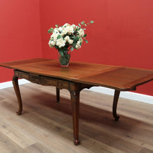 Load image into Gallery viewer, x SOLD Antique French Oak 2 Leaf Extension Dining Table, Kitchen Table with 2 Leaves B10688