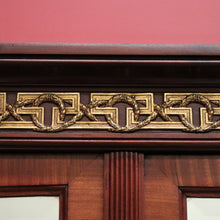 Load image into Gallery viewer, x SOLD Antique French Walnut 2 Door Armoire Wardrobe, 2 Door Bevelled Mirror Wardrobe. B10419