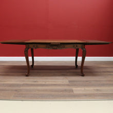 Load image into Gallery viewer, x SOLD Antique French Oak 2 Leaf Extension Dining Table, Kitchen Table with 2 Leaves B10688