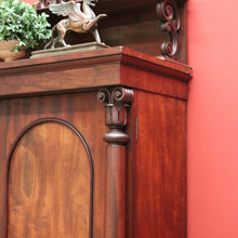 Load image into Gallery viewer, x SOLD Antique English Mahogany Hall Cabinet, Chiffonier Sideboard with Arched Doors. B11250
