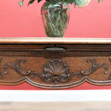 Load image into Gallery viewer, x SOLD Antique French Dining Table, Diamond Parquetry Kitchen Table, 2 Extension Leaves B10634