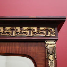 Load image into Gallery viewer, x SOLD Antique French Walnut 2 Door Armoire Wardrobe, 2 Door Bevelled Mirror Wardrobe. B10419