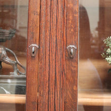 Load image into Gallery viewer, x SOLD Antique English China Cabinet, Antique Oak Art Deco Two Door Display Cabinet B11062