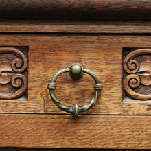 Load image into Gallery viewer, x SOLD Antique Sideboard, French Oak 3 Door, Drawer Sideboard Buffet Cabinet Cupboard B10294