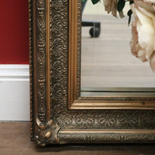 Load image into Gallery viewer, x SOLD Vintage Rectangular Mirror Intricate Detailed French Wall, Hall, Bed Room Mirror B10996