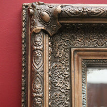 Load image into Gallery viewer, x SOLD Vintage Rectangular Mirror Intricate Detailed French Wall, Hall, Bed Room Mirror B10996