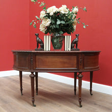 Load image into Gallery viewer, x SOLD Antique French Desk, Walnut and Leather Ladies Desk, Kidney Shaped Office Desk B10643