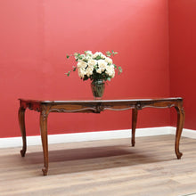 Load image into Gallery viewer, x SOLD Antique French Dining Table Antique Walnut 3 Leaf Extension Kitchen Dining Table B10689