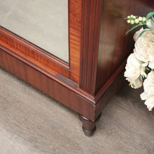 Load image into Gallery viewer, x SOLD Antique French Walnut 2 Door Armoire Wardrobe, 2 Door Bevelled Mirror Wardrobe. B10419