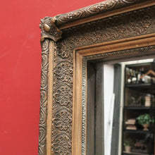Load image into Gallery viewer, x SOLD Vintage Rectangular Mirror Intricate Detailed French Wall, Hall, Bed Room Mirror B10996