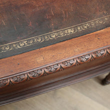 Load image into Gallery viewer, x SOLD Antique French Desk, Walnut and Leather Ladies Desk, Kidney Shaped Office Desk B10643