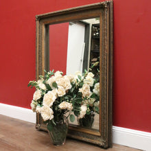 Load image into Gallery viewer, x SOLD Vintage Rectangular Mirror Intricate Detailed French Wall, Hall, Bed Room Mirror B10996