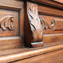 Load image into Gallery viewer, x SOLD Antique Sideboard, French Oak 3 Door, Drawer Sideboard Buffet Cabinet Cupboard B10294