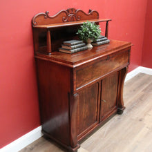 Load image into Gallery viewer, x SOLD Antique English Mahogany Secretaire Sideboard, 6 Drawer Office Desk Chiffonier B11037