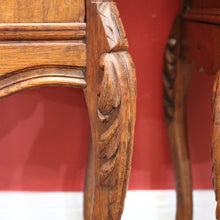 Load image into Gallery viewer, x SOLD Pair of French Antique Bedside Tables, Bedside Cabinets, Lamp Tables Side B10567