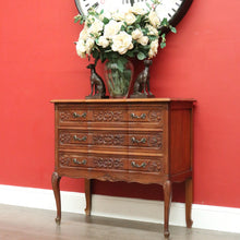 Load image into Gallery viewer, x SOLD Vintage French Oak Chest of Drawers, Hall Cabinet Bedside Table, Foyer Cupboard B10199