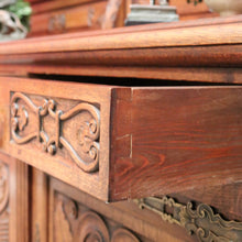 Load image into Gallery viewer, x SOLD Antique Sideboard, French Oak 3 Door, Drawer Sideboard Buffet Cabinet Cupboard B10294
