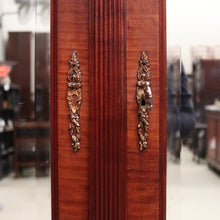 Load image into Gallery viewer, x SOLD Antique French Walnut 2 Door Armoire Wardrobe, 2 Door Bevelled Mirror Wardrobe. B10419