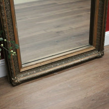 Load image into Gallery viewer, x SOLD Vintage Rectangular Mirror Intricate Detailed French Wall, Hall, Bed Room Mirror B10996