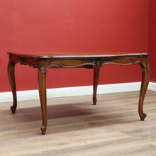 Load image into Gallery viewer, x SOLD Antique French Dining Table Antique Walnut 3 Leaf Extension Kitchen Dining Table B10689