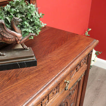 Load image into Gallery viewer, x SOLD Antique Sideboard, French Oak 3 Door, Drawer Sideboard Buffet Cabinet Cupboard B10294