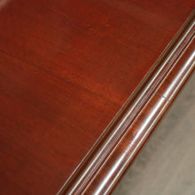 Load image into Gallery viewer, x SOLD Antique English Mahogany Dining Table Rectangular Pedestal Tilt Kitchen Table. B10272