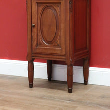 Load image into Gallery viewer, x SOLD Antique French Walnut and Onyx Top Bedside Cabinet, Lamp, Side or Bedside Table B10906