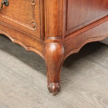 Load image into Gallery viewer, x SOLD Vintage French Chest of Drawers, Hall Cabinet Lamp Side Cupboard with 3 Drawers B10208