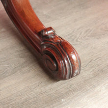 Load image into Gallery viewer, x SOLD Antique English Mahogany Dining Table Rectangular Pedestal Tilt Kitchen Table. B10272