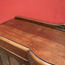 Load image into Gallery viewer, x SOLD Antique English China Cabinet, Antique Oak Art Deco Two Door Display Cabinet B11062