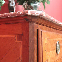 Load image into Gallery viewer, x SOLD Antique French Hall Cupboard, Hall Chest, Marble Top Chest of Drawers, Cabinet B11010
