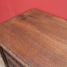 Load image into Gallery viewer, x SOLD Antique French Chest of Drawers, French Oak and Brass Carved Hall Chest Cabinet B10882