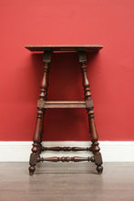 Load image into Gallery viewer, x SOLD Antique French Plant Stand 2 Height Statue Holder Hall Table Lamp Display Stand. B8500