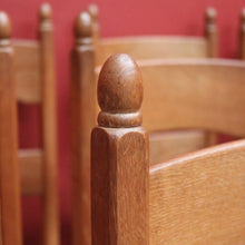 Load image into Gallery viewer, x SOLD Ten Antique French Dining Chairs, Ladder Back Kitchen Chairs with Rush Seats B10944