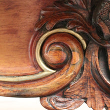 Load image into Gallery viewer, x SOLD Antique French Rosewood Dining Table, Gilt Brass Trim Kitchen Table Centre Table B10649