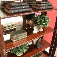 Load image into Gallery viewer, x SOLD Antique English Mahogany China Cabinet, Bookcase, 2 Door Hall Cabinet Cupboard B10994