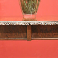 Load image into Gallery viewer, x SOLD Antique English Walnut 2 Leaf Extension Kitchen Dining Table - Telescopic Winder B11067
