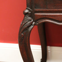 Load image into Gallery viewer, x SOLD Pair of Antique French Lamp Tables Bedside Cabinet with White Marble Top B10556