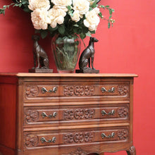 Load image into Gallery viewer, x SOLD Vintage French Oak Chest of Drawers, Hall Cabinet Bedside Table, Foyer Cupboard B10199